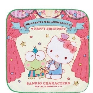 サンリオ】キティ 45th 多 メモリアルドール ピンクキルト
