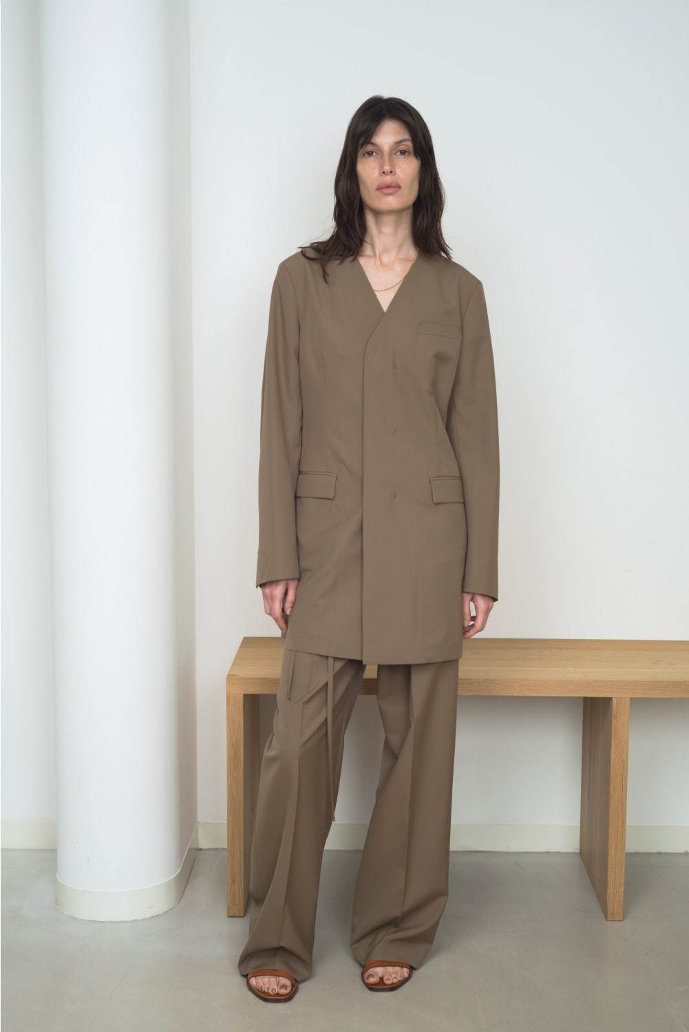 08サーカス 2020年リゾート｜ ノーカラージャケット