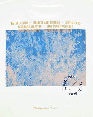 アレッジのグラフィックTシャツ、3人の現代アーティストとコラボ - バンドや広告を着想源に｜写真6