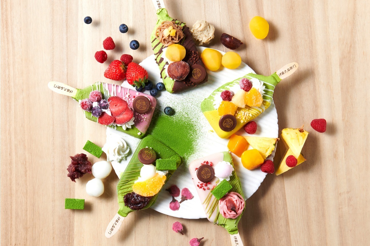 ブルーベリー｜京都・伊藤久右衛門の抹茶パフェがアイスバーに！さくらやモンブランなど5種の味