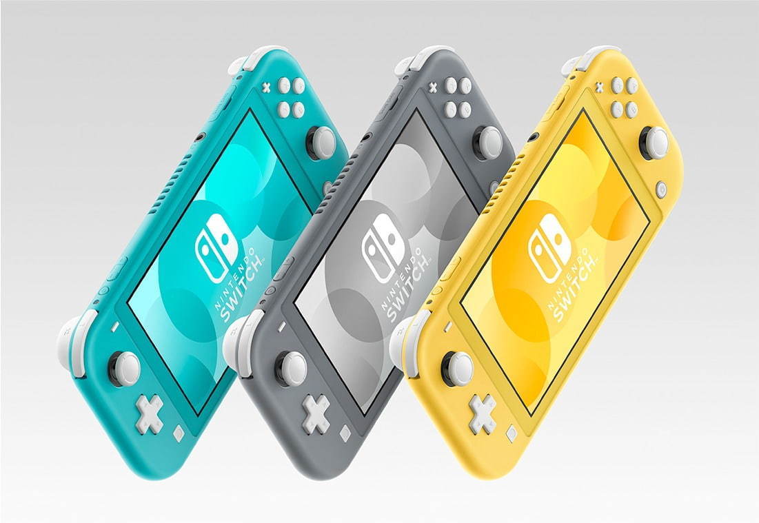 Nintendo Switch Lite グレー、マゼンダ、イエロー 3個セット