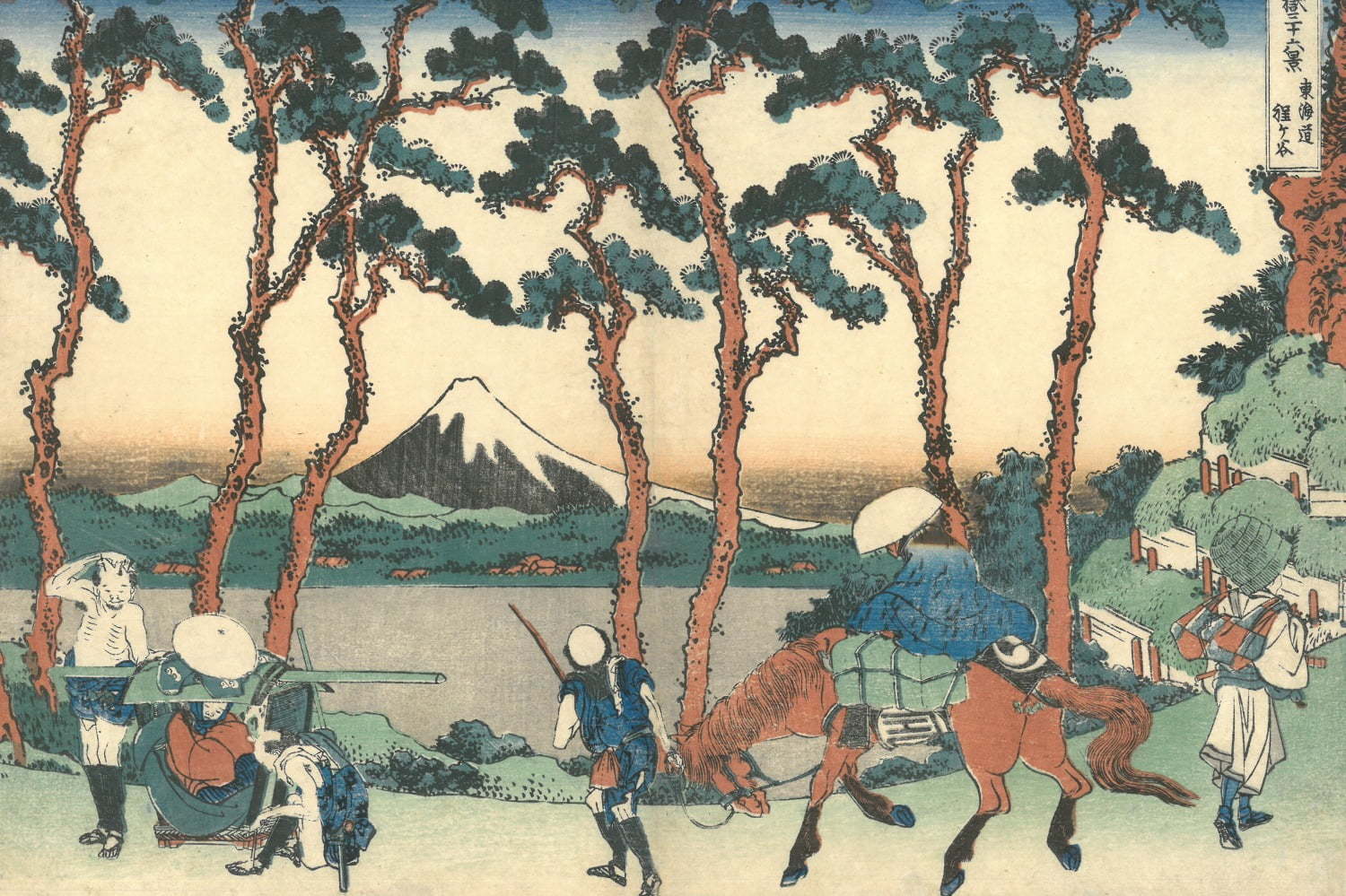 細見美術館「レスコヴィッチコレクション 広重・北斎とめぐるNIPPON」