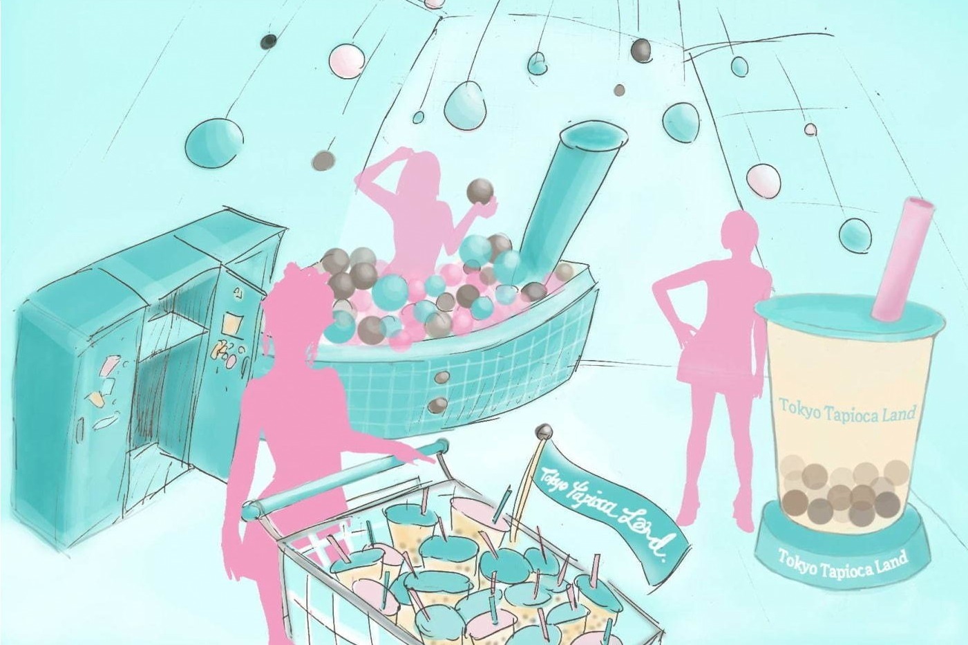 ヨドバシJ6 ビル「東京タピオカランド」