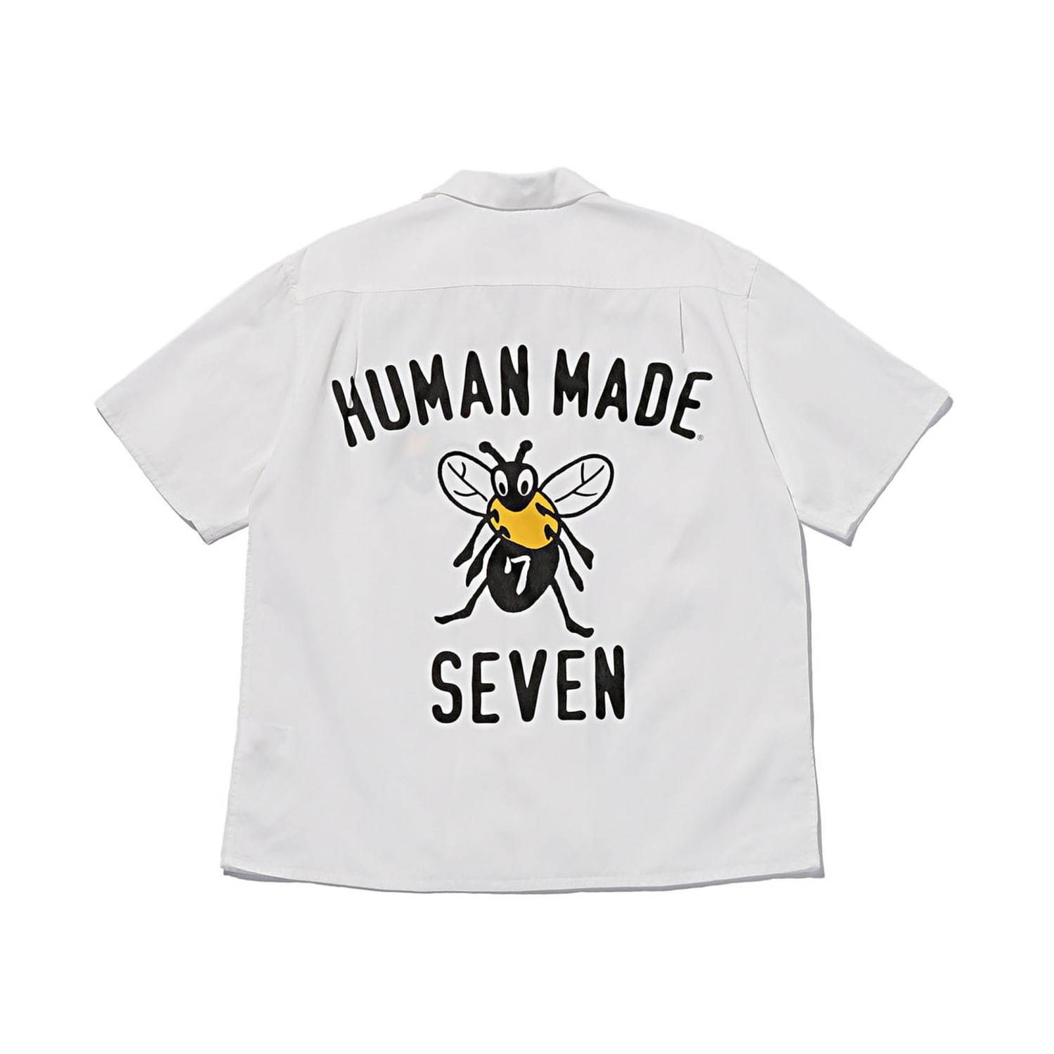 スタジオ セブン×ヒューマンメイド、“蜂アイコン”のシャツやナップサックなど｜写真2