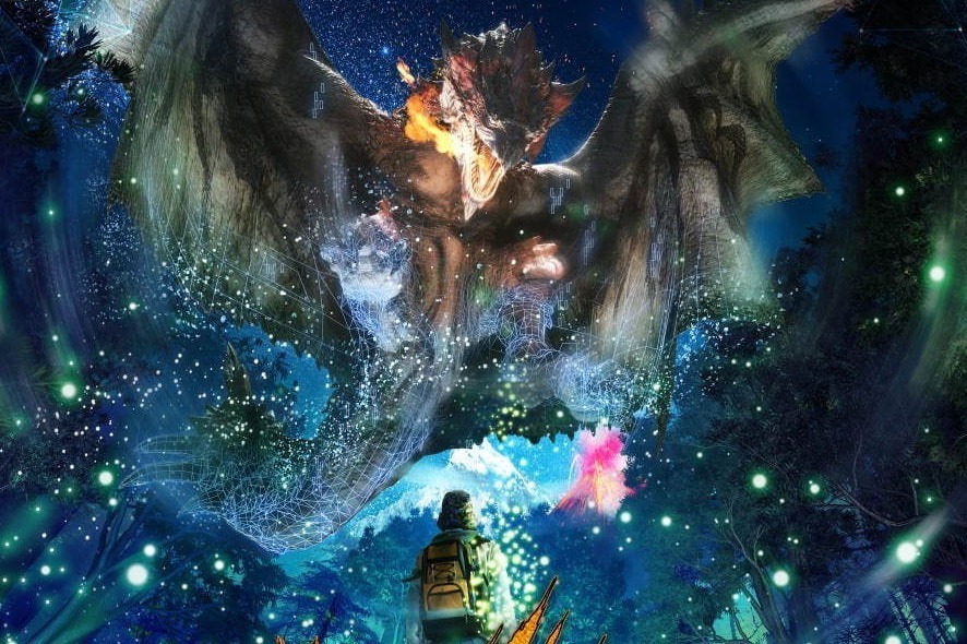 アソビル「モンスターハンター15周年展」