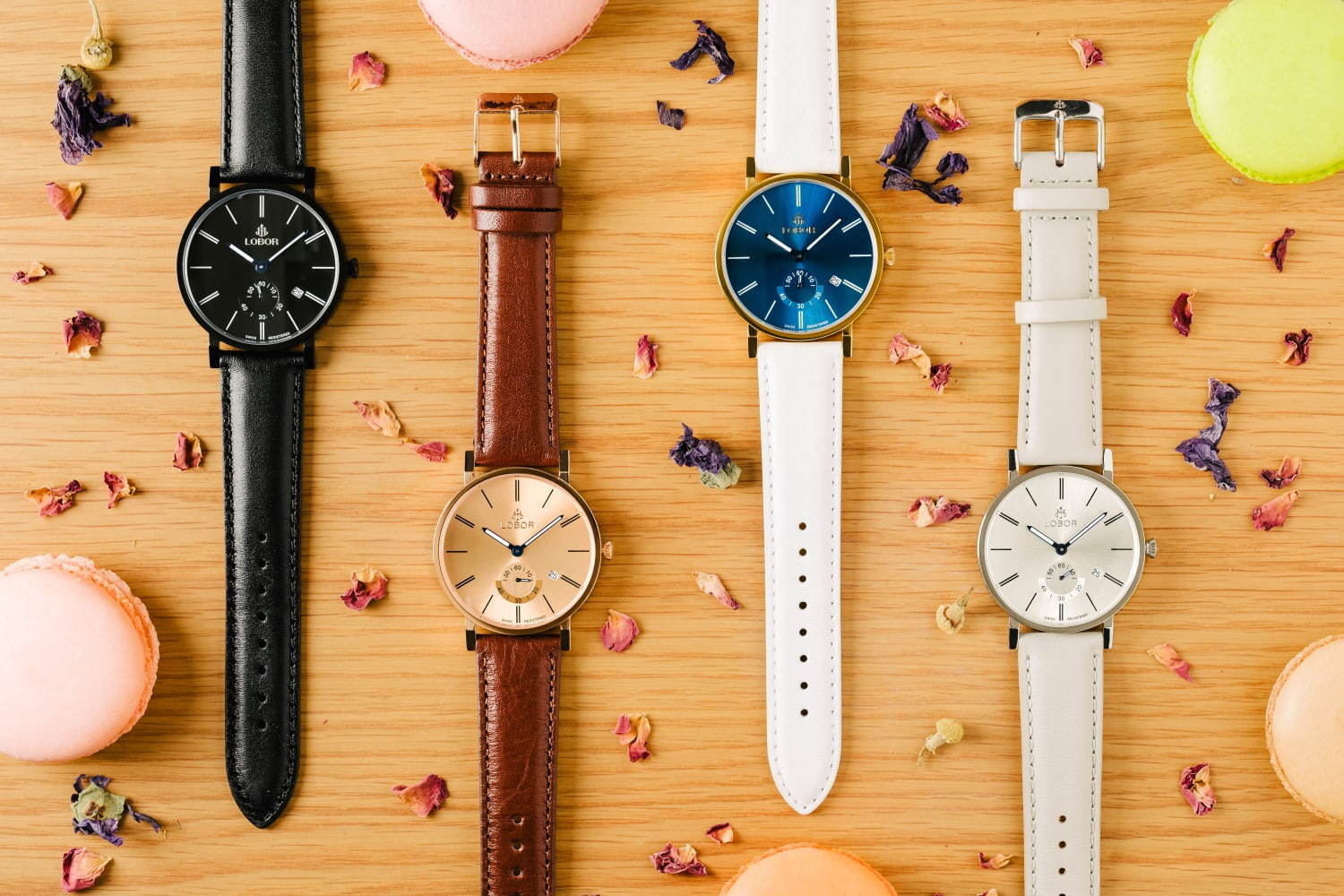 ラウンド型｜ロバー新作ウォッチ「グレイサー」爽やかマリンカラーor上品ベーシックカラー