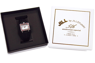 ジル by ジルスチュアート5周年！記念の限定ウォッチが登場