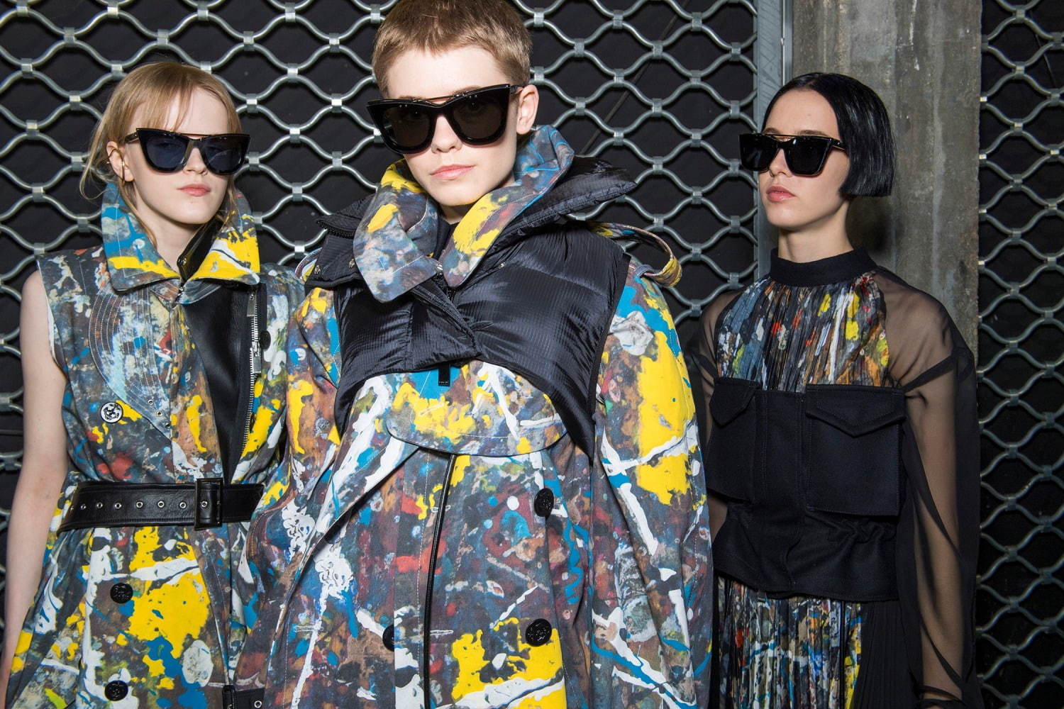 sacai"飛び散った絵の具"プリントのウェア、ジャクソン ポロック スタジオとコラボ｜写真6