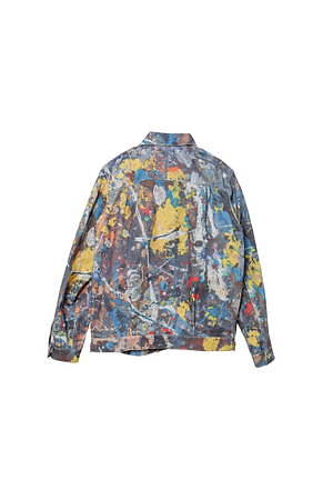 Denim Jacket Sacai × Jackson Pollock