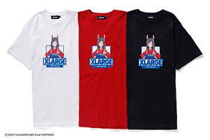 XLARGE オープンカラーシャツ サマーウォーズ　Lサイズ XLARGE×映画『サマー ウォーズ』、夏希やキングカズマのアバター