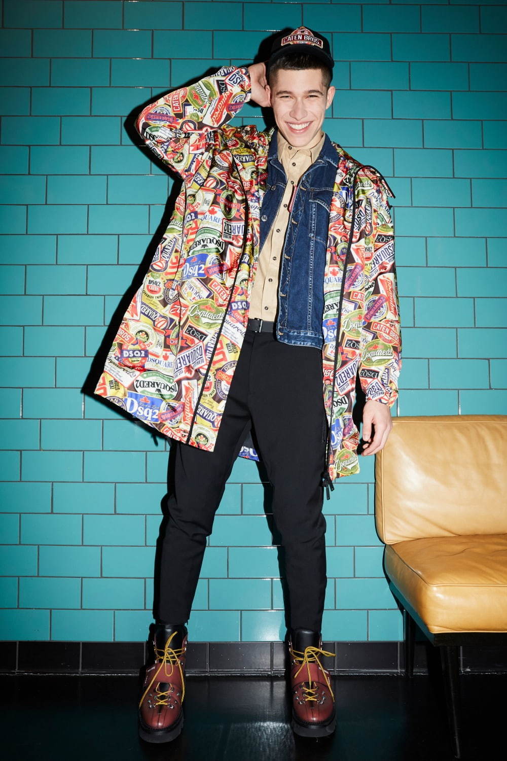 ディースクエアード 2019年プレフォール｜male レインコート