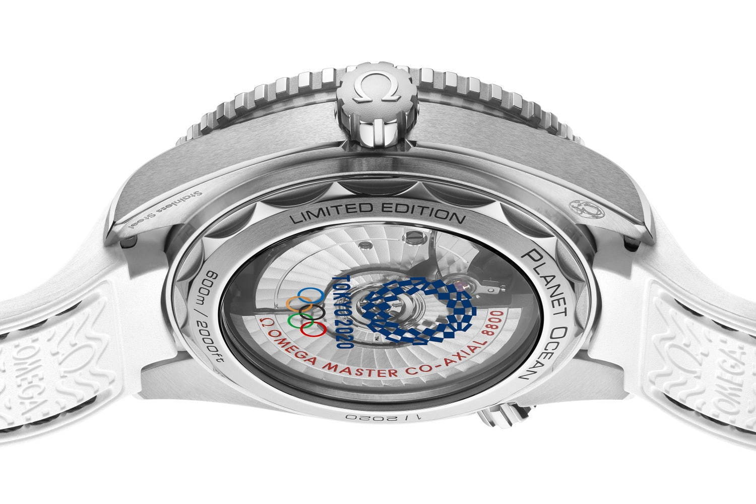 オメガから東京 2020 オリンピック限定腕時計、ブルー＆ホワイトダイアルのシーマスター｜写真10