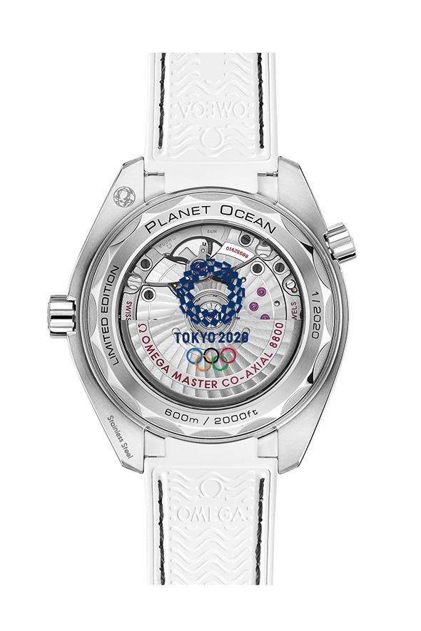 オメガから東京 2020 オリンピック限定腕時計、ブルー＆ホワイトダイアルのシーマスター｜写真12