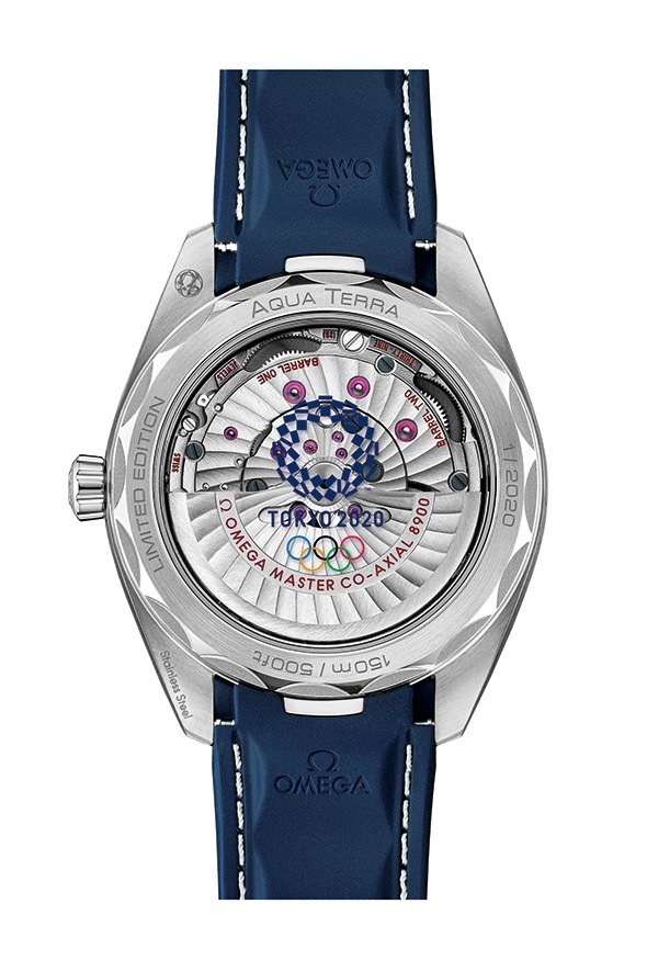 オメガから東京 2020 オリンピック限定腕時計、ブルー＆ホワイトダイアルのシーマスター｜写真5