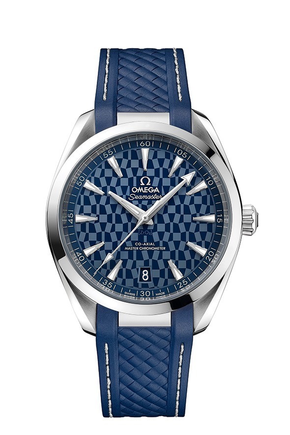 オメガから東京 2020 オリンピック限定腕時計、ブルー＆ホワイトダイアルのシーマスター｜写真1