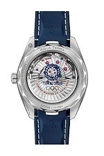 オメガから東京 2020 オリンピック限定腕時計、ブルー＆ホワイトダイアルのシーマスター｜写真5