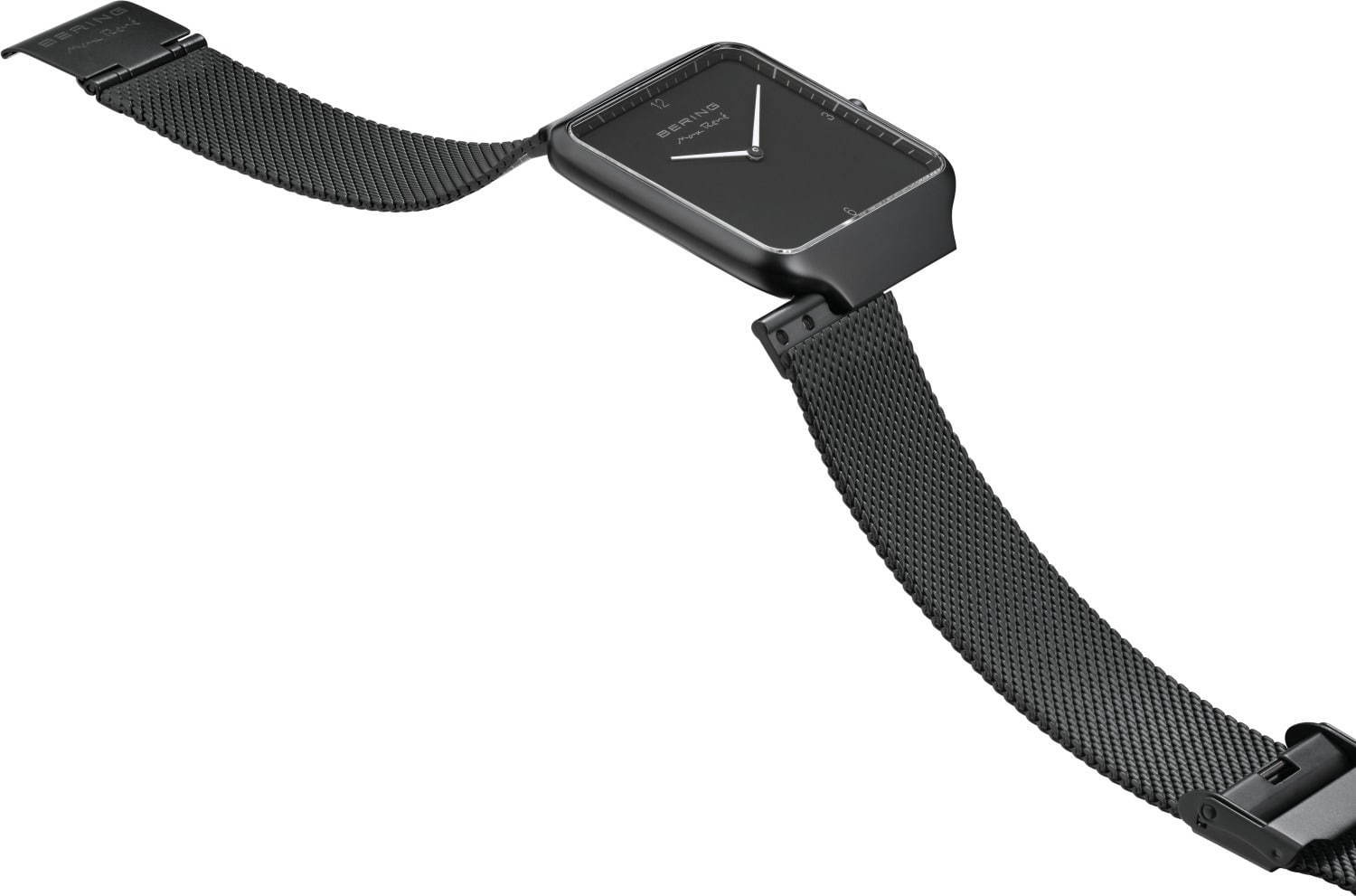 ベーリング×マックス・レネ“スクエア型”新作ウォッチ、スライドでストラップ交換できる腕時計 | 写真