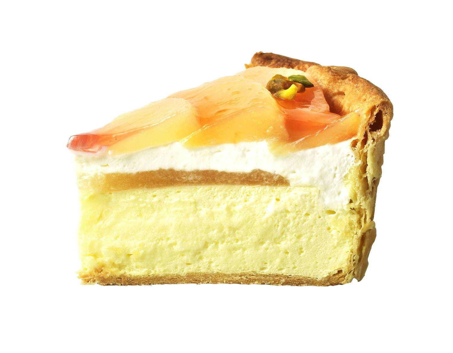 パブロの新作タルト「白桃とヨーグルトのチーズタルト」白桃ジャム＆果実×ヨーグルトクリーム｜写真4