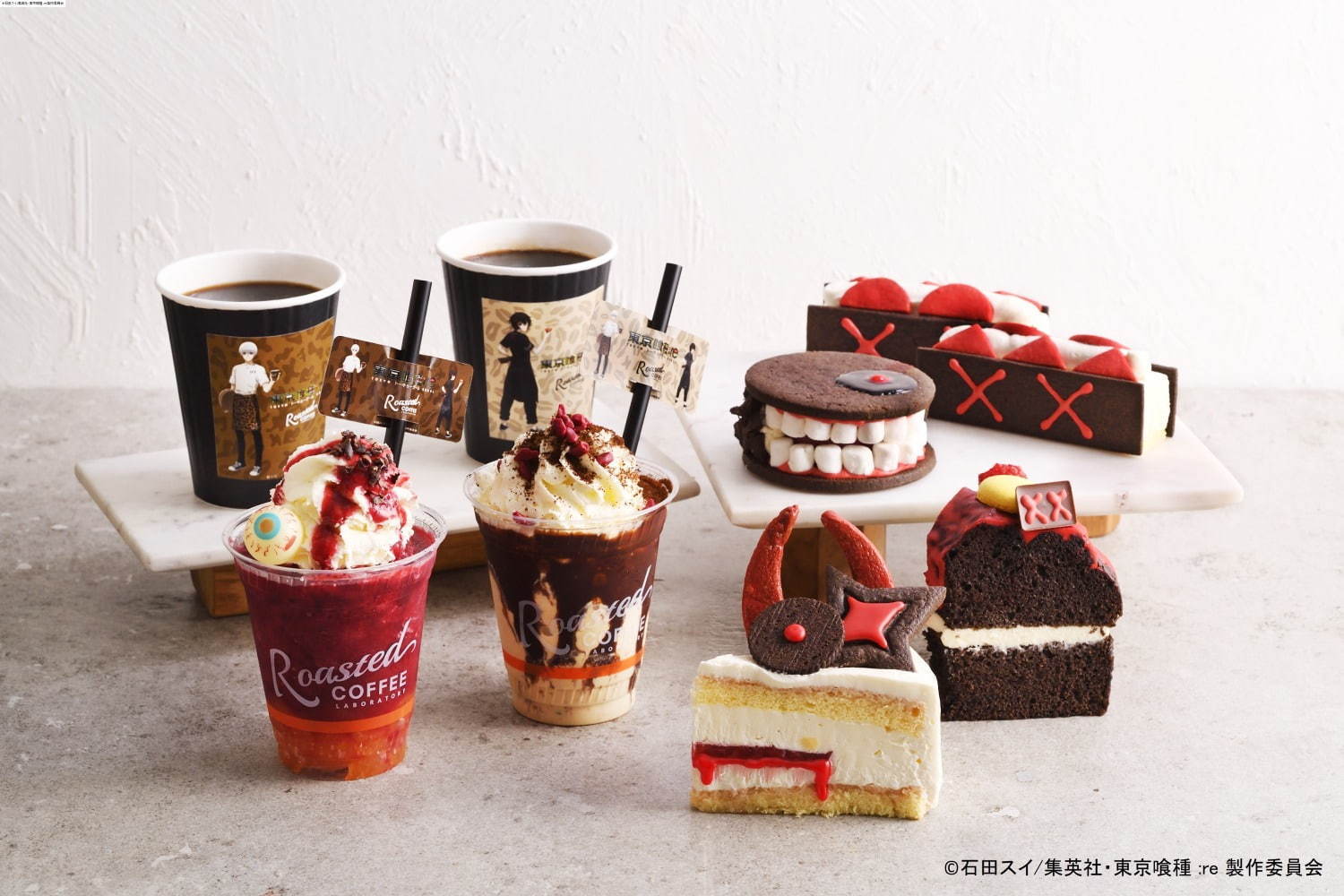 ローステッド コーヒー ラボラトリー池袋店に 東京喰種 トーキョーグール Re の限定コラボメニュー ファッションプレス ローステッド コーヒー ラボラトリー池袋店に 東京喰種 トーキョーグール Re の限定コラボメニュー ファッションプレス