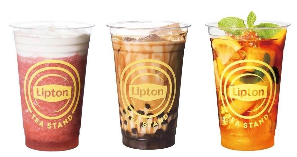 「リプトン ティー スタンド」黒糖タピオカ入りウーロン茶ミルクティー新発売、名古屋&博多で|写真1