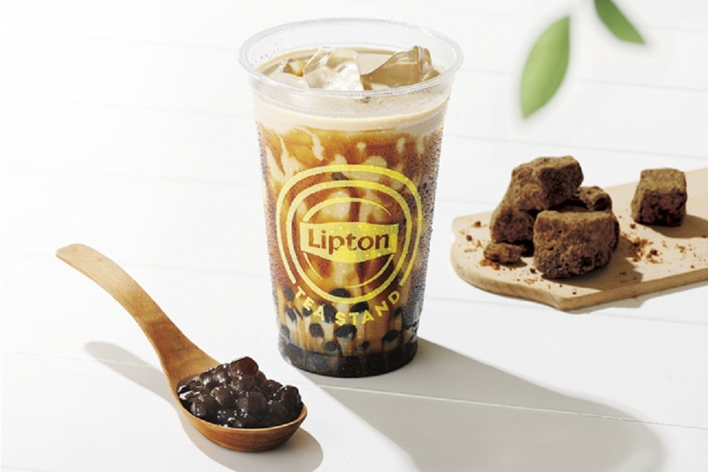 「リプトン ティー スタンド」黒糖タピオカ入りウーロン茶ミルクティー新発売、名古屋&博多で|写真4