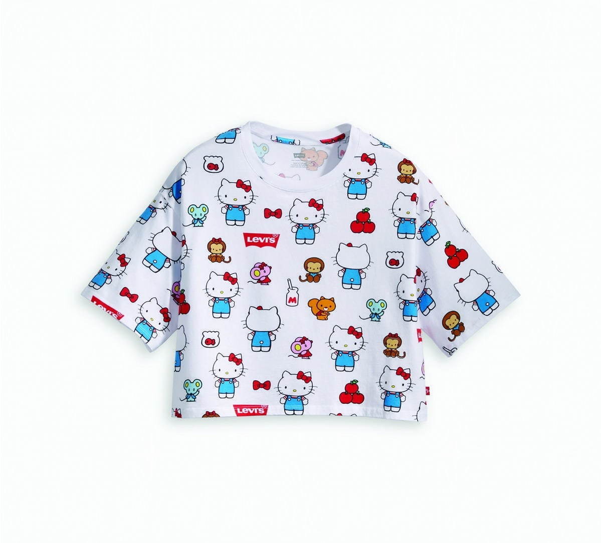 リーバイス×ハローキティ、ロゴやリボンを配したデニムジャケットやTシャツ｜写真4