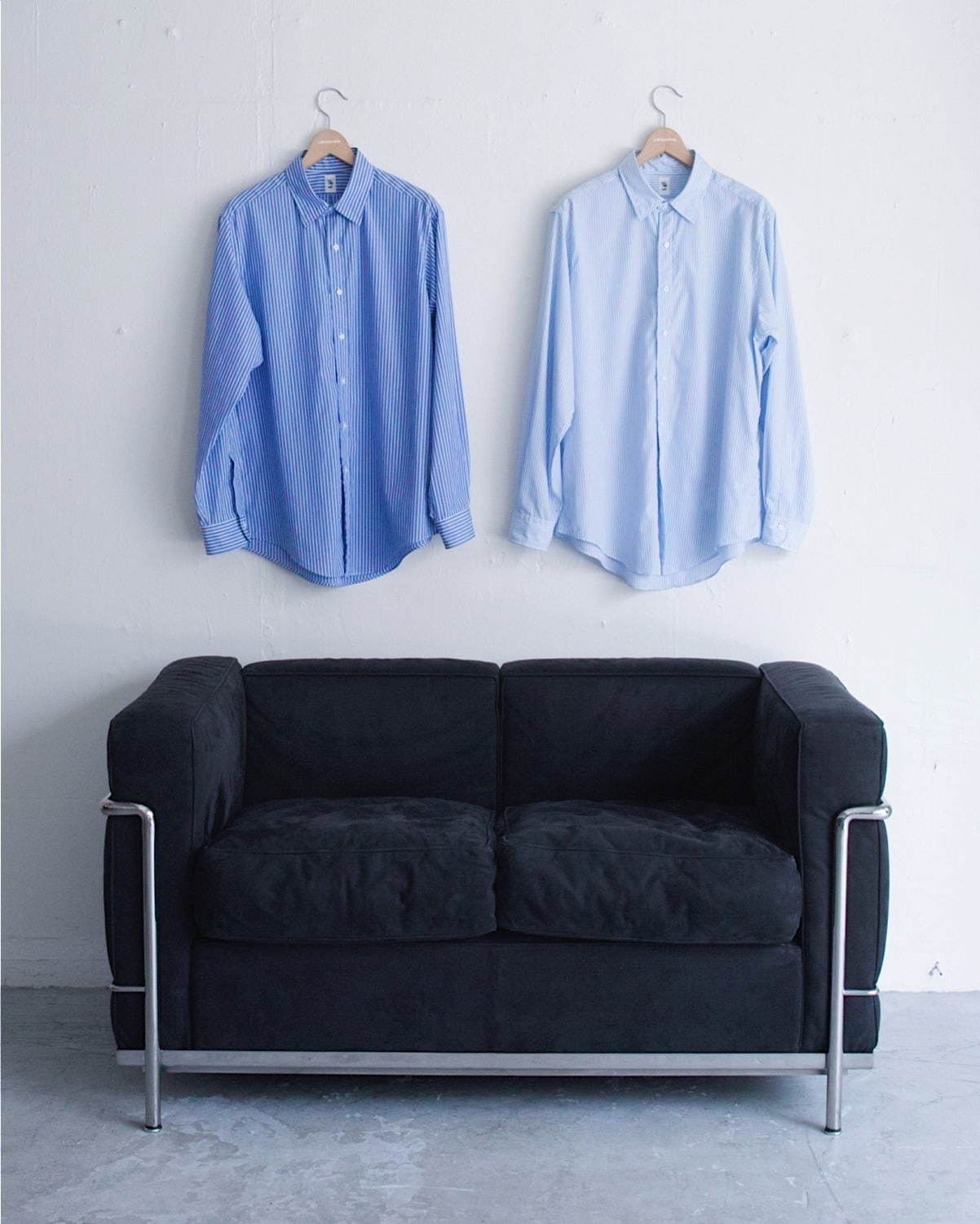 コモリの小森啓二郎とレショップによる「エルイー」新作シャツ、贅沢な肌触り&9種のサイズ展開 | 写真