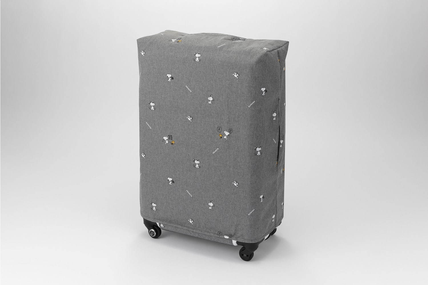 プロテカ×ピーナッツの限定スーツケース、内装＆カバーにスヌーピー＆ウッドストックの総柄プリント｜写真5