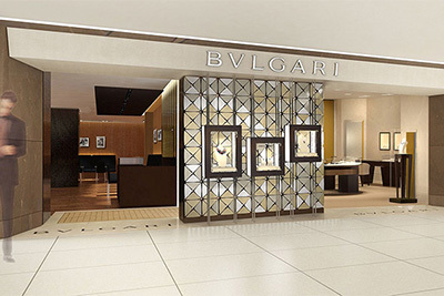 ブルガリ 阪急うめだ本店がリニューアル - 世界初インストアカフェ併設