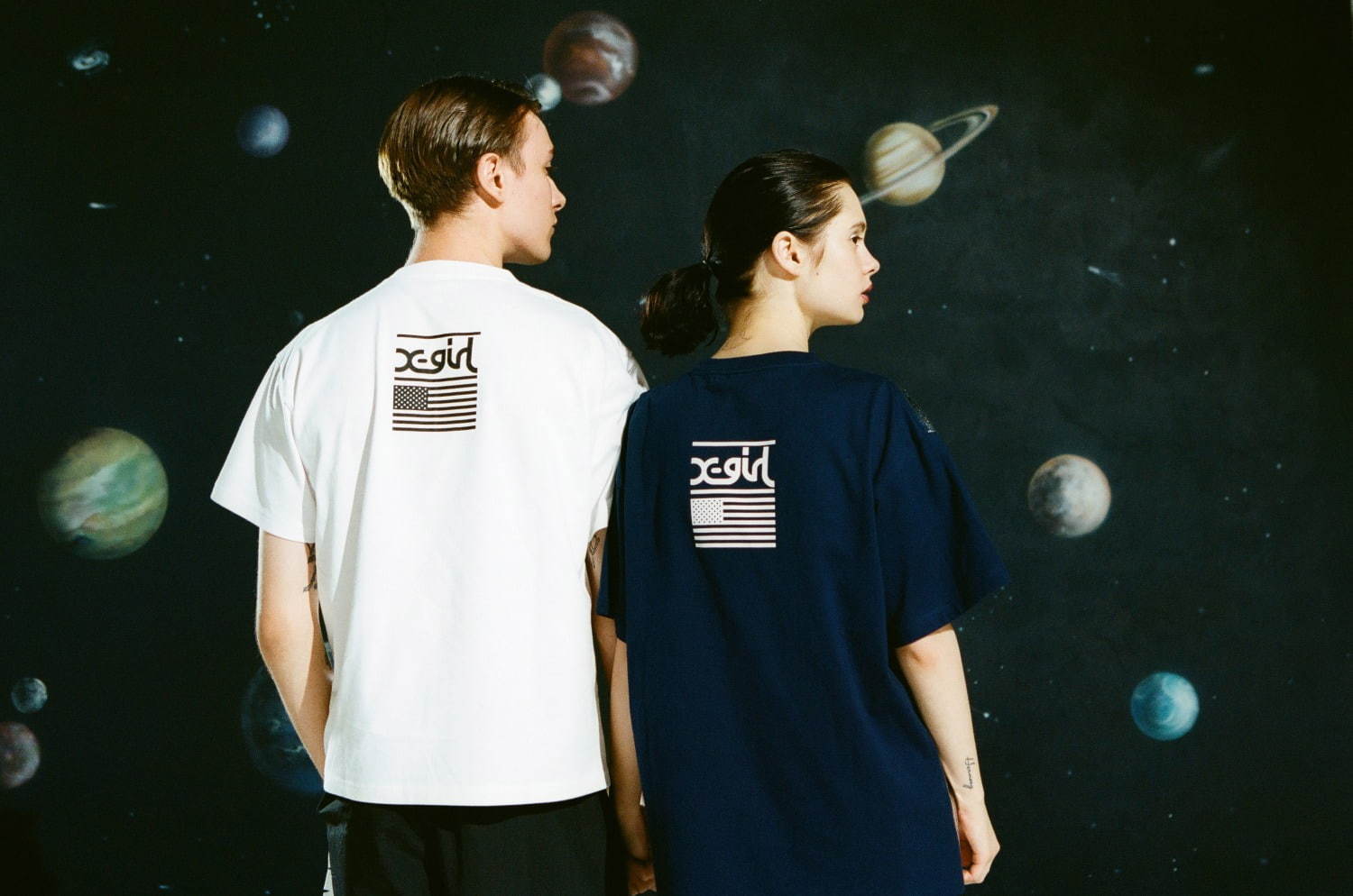 X-girl×NASAのTシャツ - 宇宙飛行士やNASAマークプリント、“宇宙服”モチーフも｜写真11