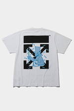オフ-ホワイト×藤原ヒロシのフラグメントから矢印モチーフTシャツ、銀座のザ コンビニで発売｜写真2