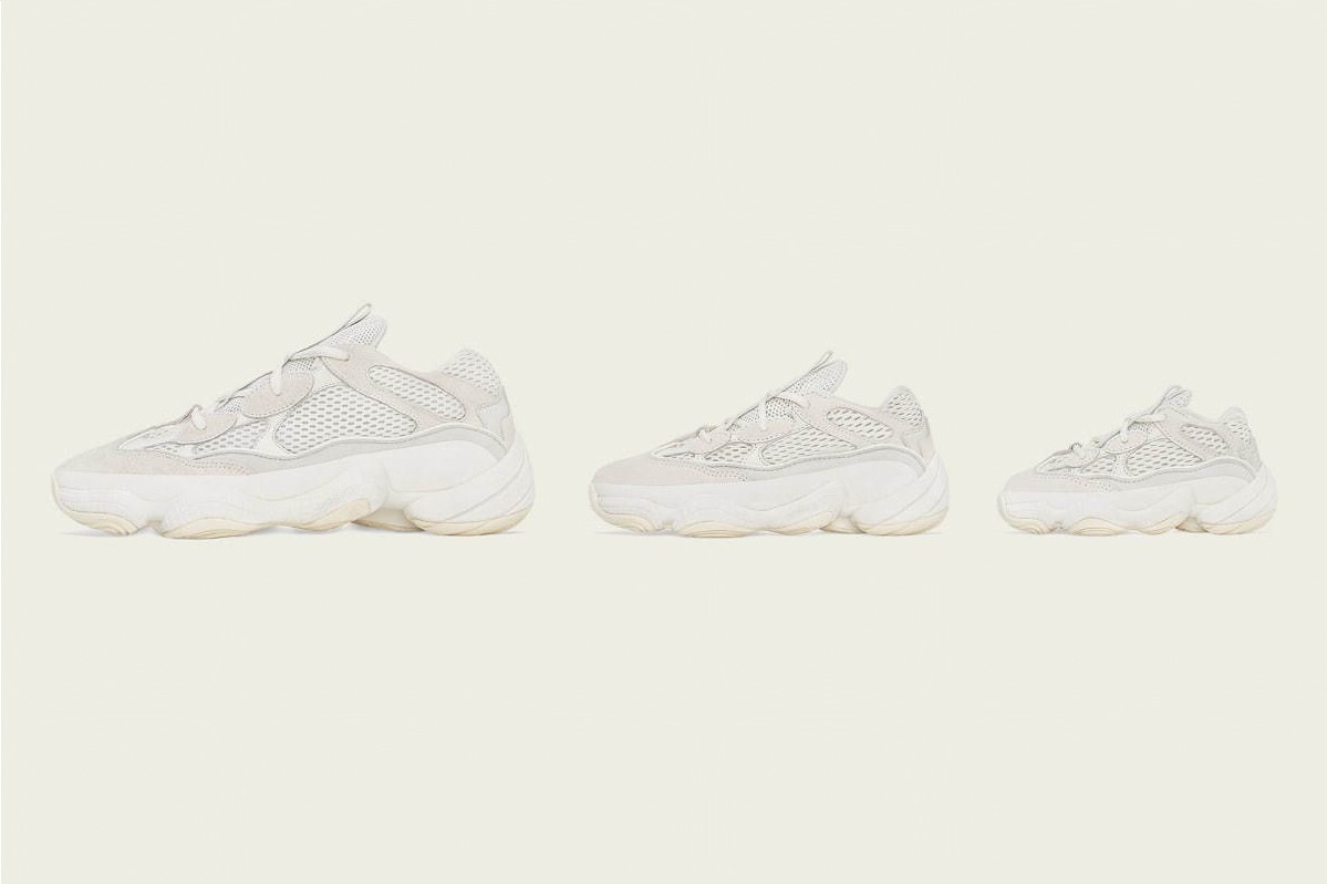 アディダス「YEEZY 500 BONE WHITE」