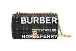 【大幅値下げ中】バーバリー ローラチェーン ショルダーバッグTBロゴ バイカラー ☆送料関税込☆Burberry バーバリー TBロゴ ショルダーバッグ