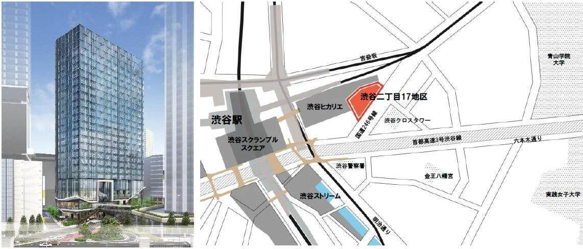 「渋谷アクシュ」渋谷ヒカリエ・青山通り隣接の新複合施設、渋谷駅東口エリアの再開発｜写真10