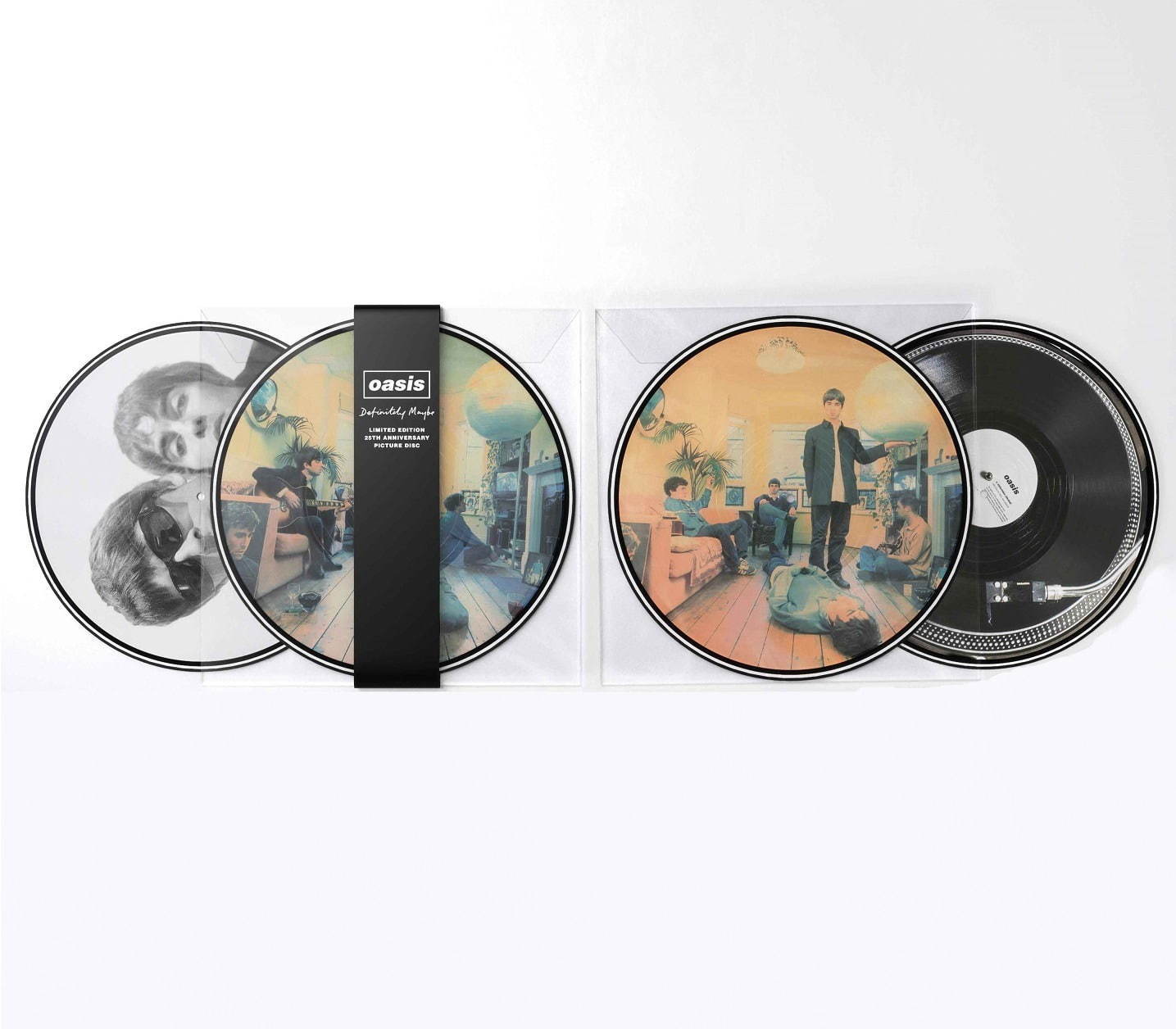 「オアシス」デビューアルバムがアナログ盤LP&ピクチャーディスクで復刻、25周年記念の限定盤｜写真5
