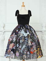 水木しげるの“妖怪”ドレスがジュリエットエジュスティーヌから、チュールに「妖怪幻想」をプリント｜写真1