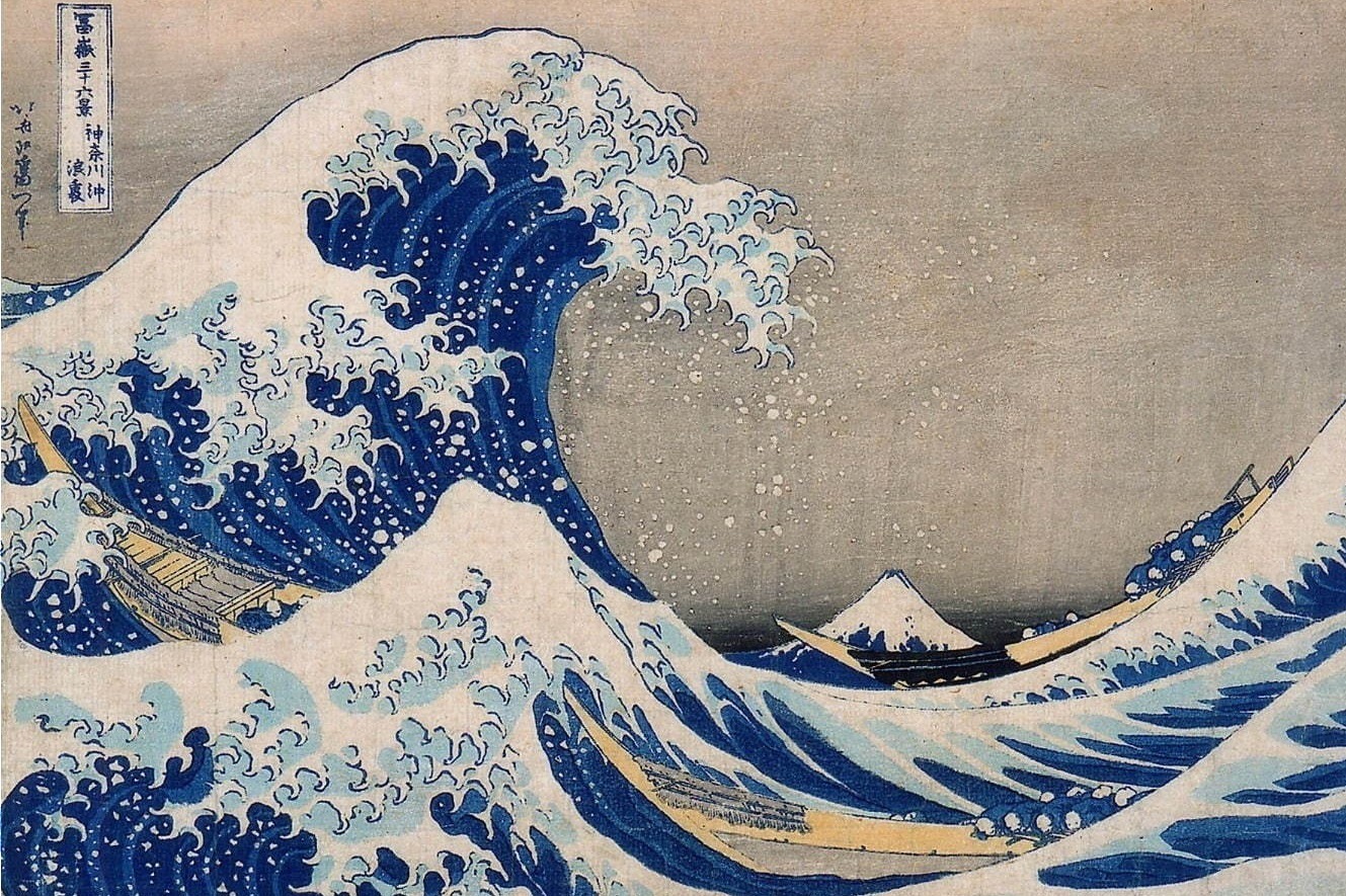 すみだ北斎美術館「茂木本家美術館の北斎名品展」東京・すみだ北斎美術館で、「冨嶽三十六景」