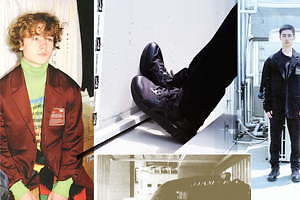 オニツカタイガー×クリスチャンダダ・森川マサノリ、異素材コンビシューズやジャケットなど