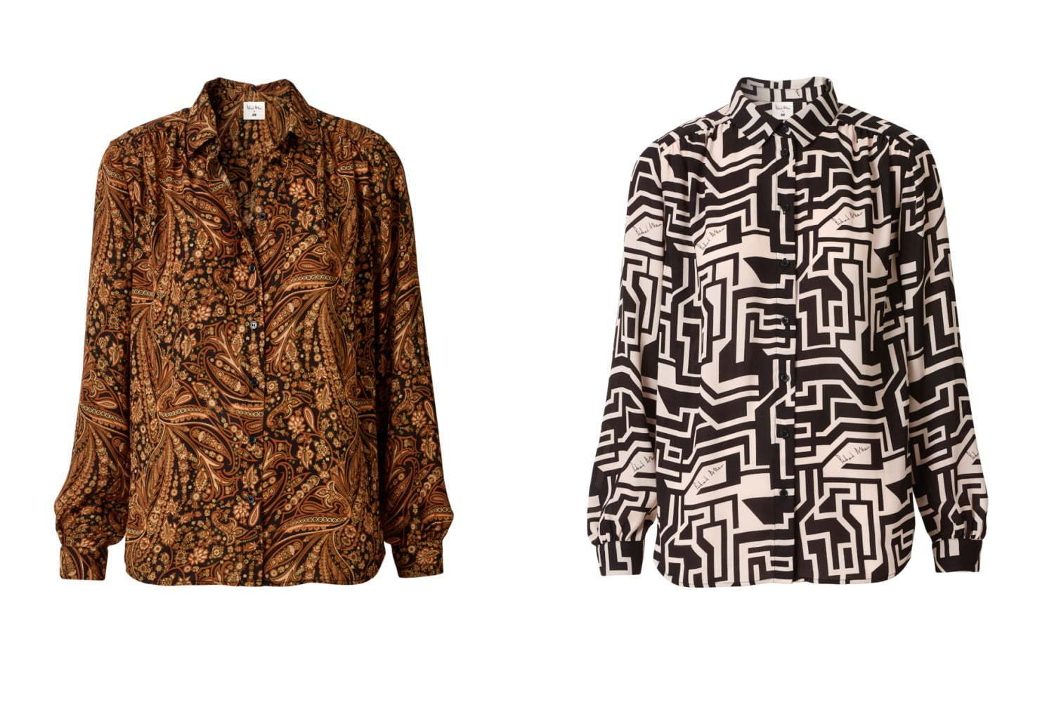 H&M×英ブランド「リチャード・アラン」人気スカーフのプリント入り60'sライクなドレスやシャツ