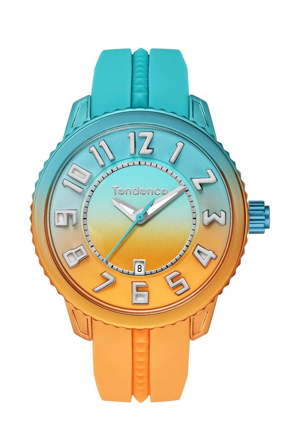 テンデンス、グラデーションカラーのカラフル腕時計