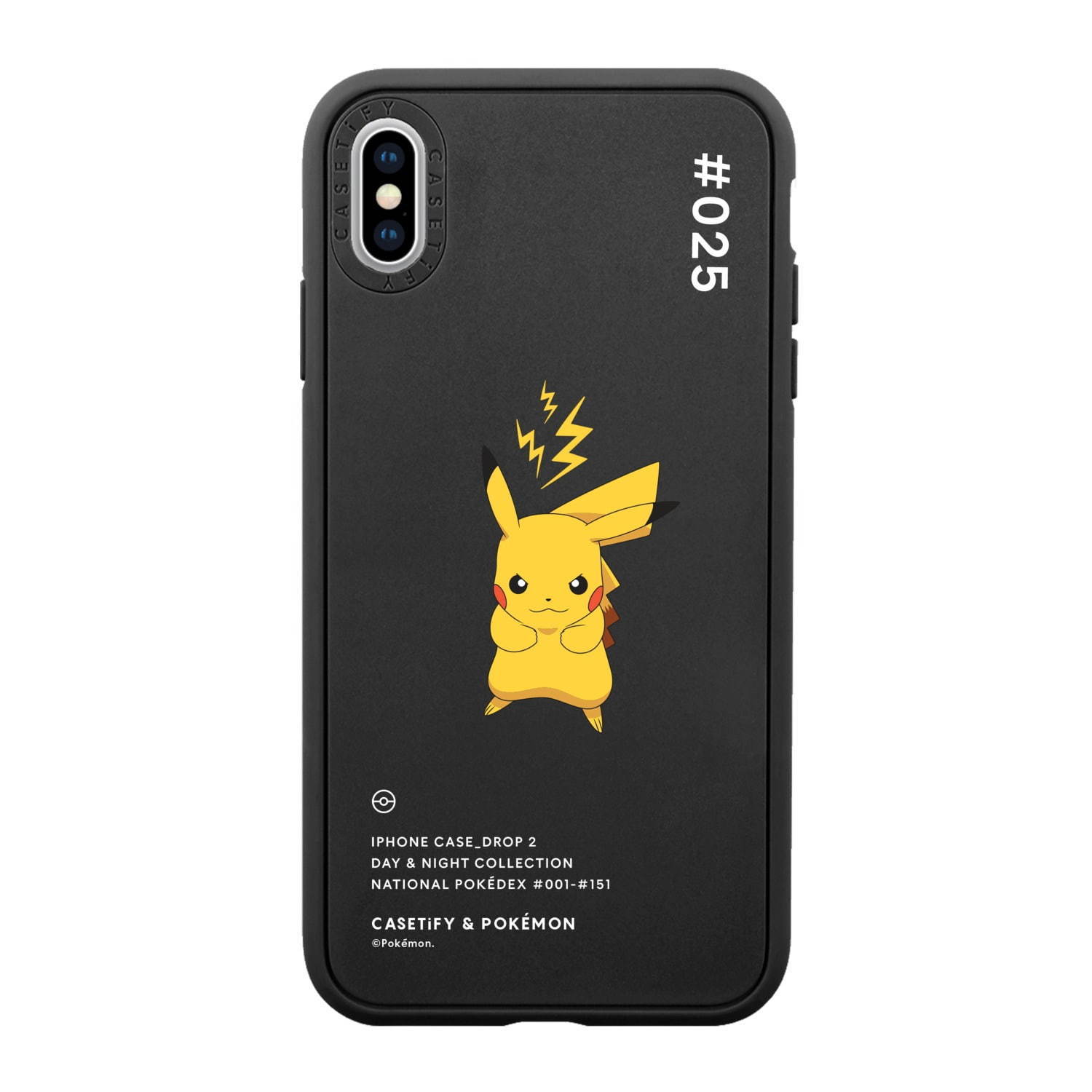 ポケモン iPhoneカバー ピカチュウ casetify - iPhoneケース