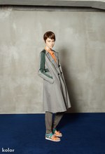 カラー(kolor) 2013年春夏ウィメンズコレクション - ハイブリッドなテキスタイルが生む清涼感｜写真4