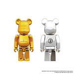 ジャムホームメイド×ベアブリック、金のベアブリックフェイス付きがま口財布＆ホテルキーホルダー｜写真6