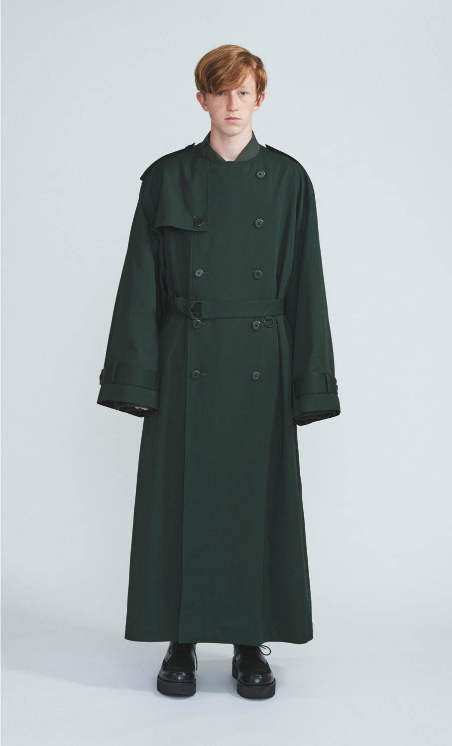 20/1 GABARDINE COLLARLESS TRENCH COAT 79,000円 〈2019年9月上旬発売〉