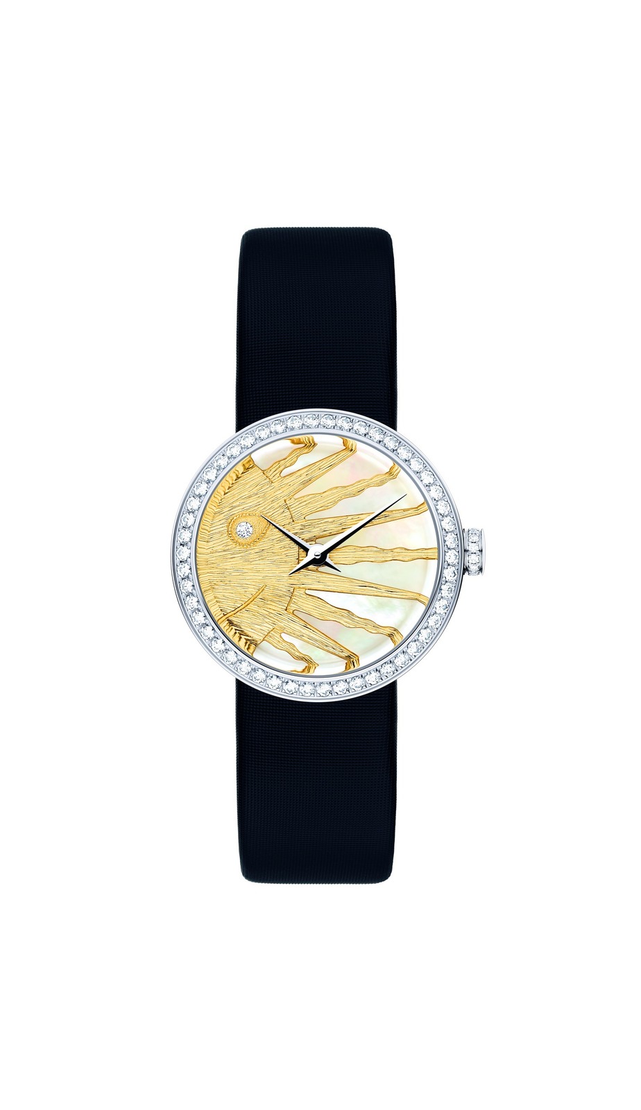 ディオールの新作腕時計“月と太陽”のジュエリーウォッチ「ラ デ ドゥ