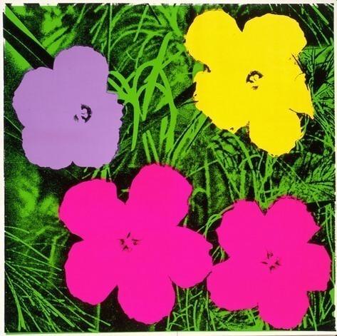 アンディ・ウォーホル《花》 1970年 アンディ・ウォーホル美術館蔵