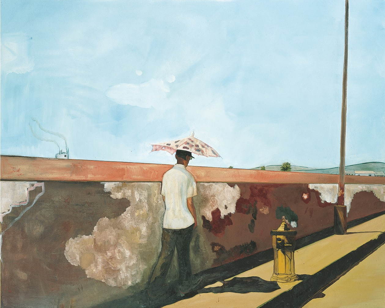 《ラペイルーズの壁》 2004年、油彩・キャンバス、200×250.5cm、ニューヨーク近代美術館