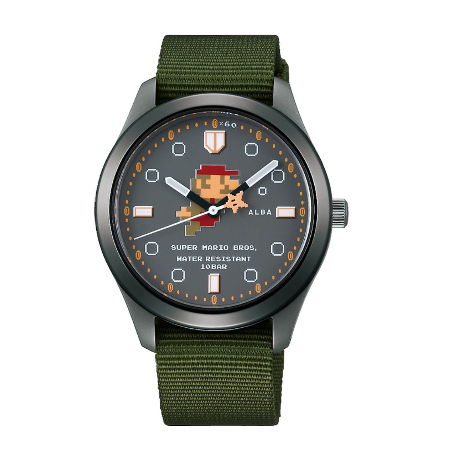 スーパーマリオ”コラボウオッチ、腕時計ブランド「アルバ」から 