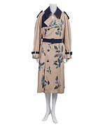 ミュベールの1点物リメイクトレンチコート“未発見の植物”を描いて、トライトとコラボ｜写真10