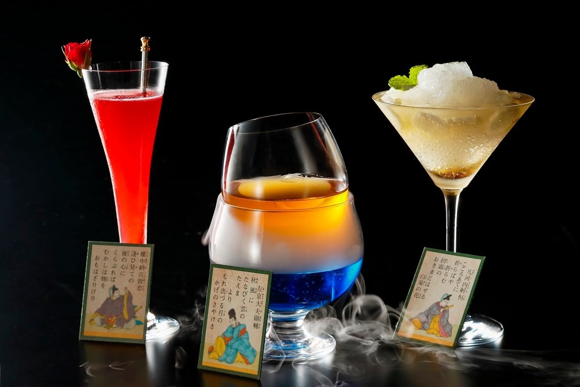 琵琶湖ホテル「百人一首カクテル」